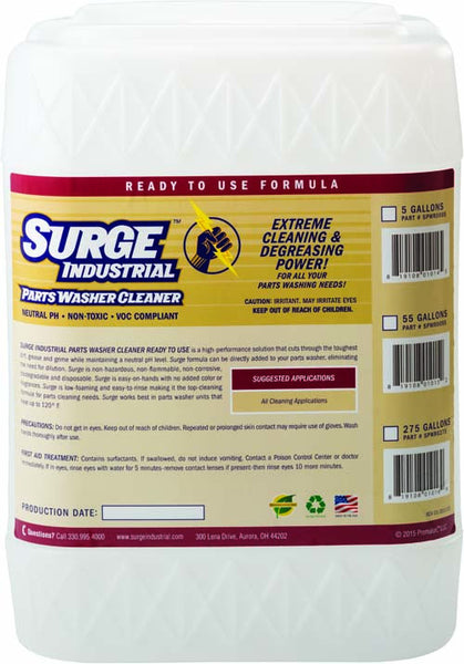 Surge Industrial Parts Washer Cleaner Ready To Use